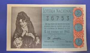 Loteria nacional sorteo 02 de 1960