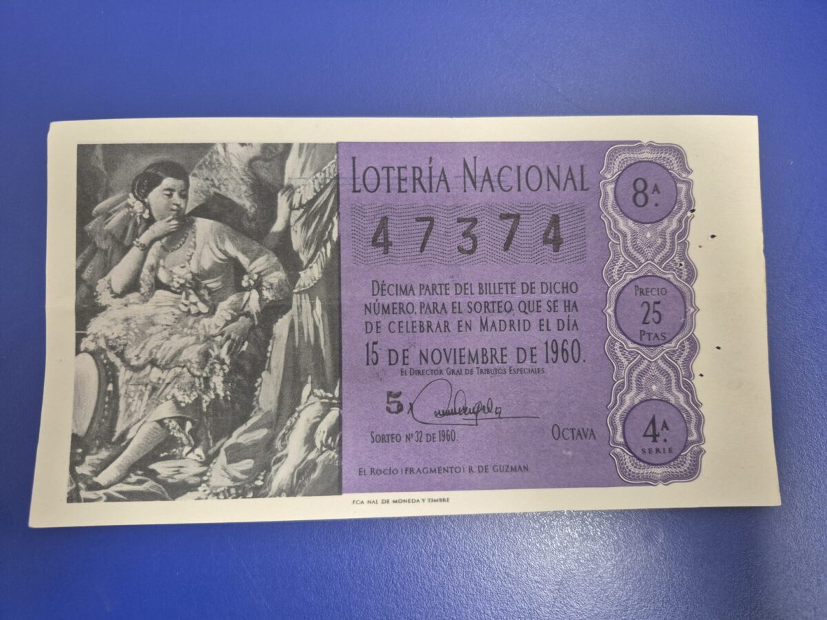 Loteria nacional sorteo 32 de 1960