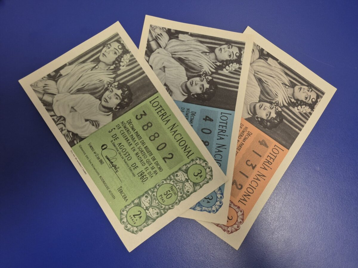 Loteria nacional sorteo 22 de 1960 las tres series