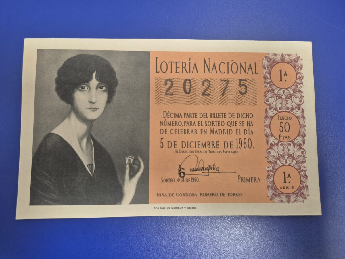 Loteria nacional sorteo 34 de 1960